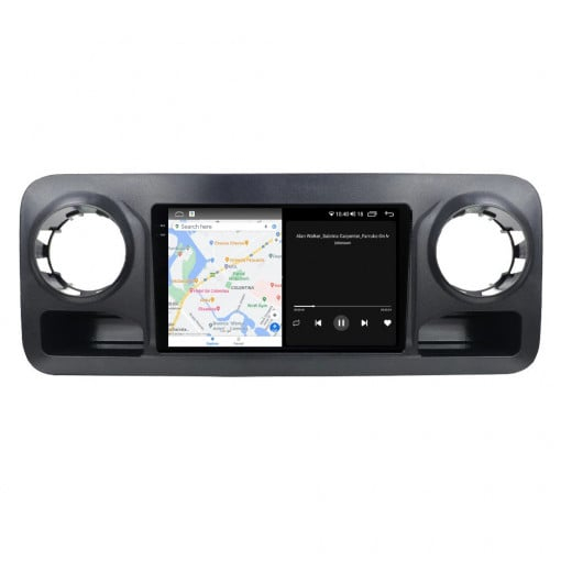 Navigatie MERCEDES SPRINTER 2018 - 2024 , Rezolutie 2K, Ecran QLED 9.5 inch, 8GB RAM si 128GB ROM, Android, Procesor Octacore, Slot sim 4G, Sunet DSP, Wireless Carplay [3]