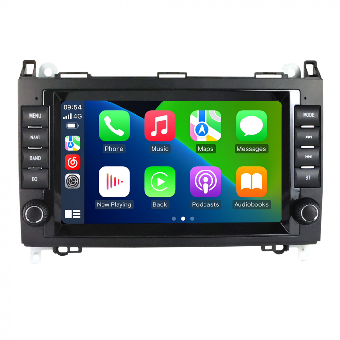 Navigatie Mercedes Vito Sprinter Viano A B Class VW Crafter, 4 GB RAM si 64 GB ROM, Slot Sim 4G, Procesor Octa Core, Carplay, Sunet DSP, Android, Aplicatii, Usb, Wi Fi, Bluetooth [6]
