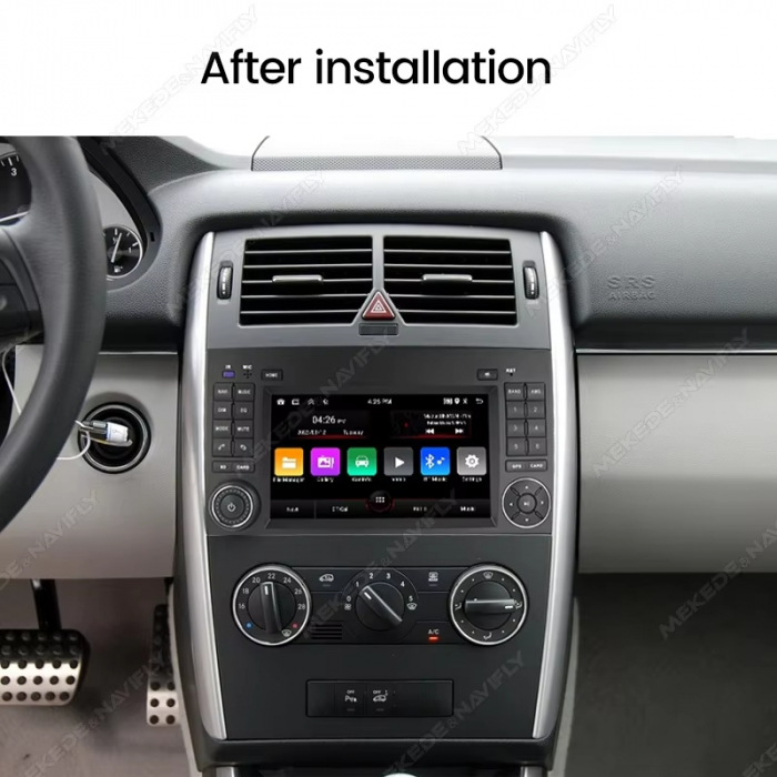 RESIGILAT Navigatie Mercedes Vito Sprinter Viano A B Class VW Crafter, Android 14, Wireless Carplay si Android Auto, 2GB RAM si 32GB ROM, Display IPS 7 inch, Internet, Aplicatii, Wi Fi, Usb, Bluetooth [3]