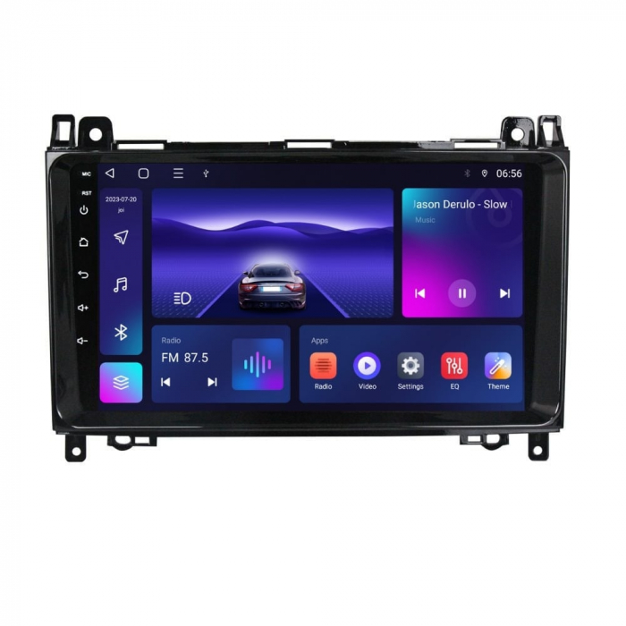 Navigatie Mercedes Vito Sprinter Viano A B Class VW Crafter Android 14 , 4GB RAM , Procesor Quad Core , Wireless Carplay si Android auto , Display HD Touchscreen, Wi-Fi , Bluetooth, USB [1]