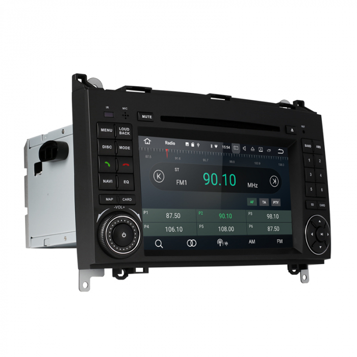 SECOND HAND Navigatie Mercedes Vito Sprinter Viano A B Class VW Crafter , DVD PLAYER , Android 14 , 2 GB RAM + 16GB ROM , Internet , 4G , Aplicatii , Waze , Wi Fi , Usb , Bluetooth , Mirrorlink [3]