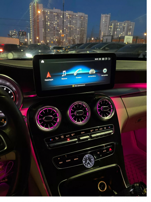Navigatie Mercedes X Class W470 ( 2015 - 2020 ) 8 GB RAM si 128 GB ROM, Slot Sim 4G, Procesor Octa Core, Carplay, Sunet DSP, Android, Aplicatii, Usb, Wi Fi, Bluetooth [2]