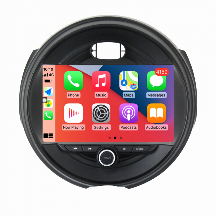 Navigatie Mini Cooper ( 2014 - 2020 ) 4GB RAM si 64GB ROM, Ecran QLED 9 inch, Android 14, Procesor Octacore, Slot sim 4G, Sunet DSP, Wireless Carplay si Android Auto, Camera Marsarier [3]