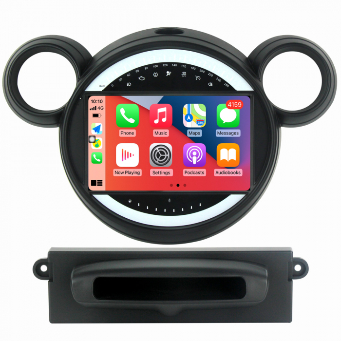 Navigatie Mini Cooper Countryman din 2007 - 2014, 8GB RAM si 128GB ROM, Ecran QLED 9 inch, Android 14, Procesor Octacore, Slot sim 4G, Sunet DSP, Wireless Carplay si Android Auto, Camera Marsarier [3]