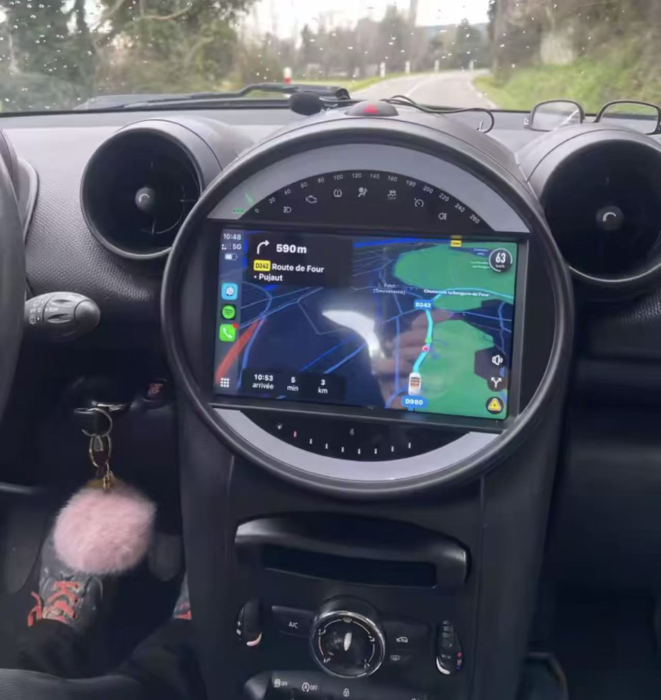 Navigatie Mini Cooper Countryman din 2007-2014,  Android 15, 4GB RAM, Octacore, Slot Sim 4G, DSP, GPS, Wi-FI, Carplay, Android Auto, USB, Bluetooth, Waze, Touchscreen, 9 inch [6]