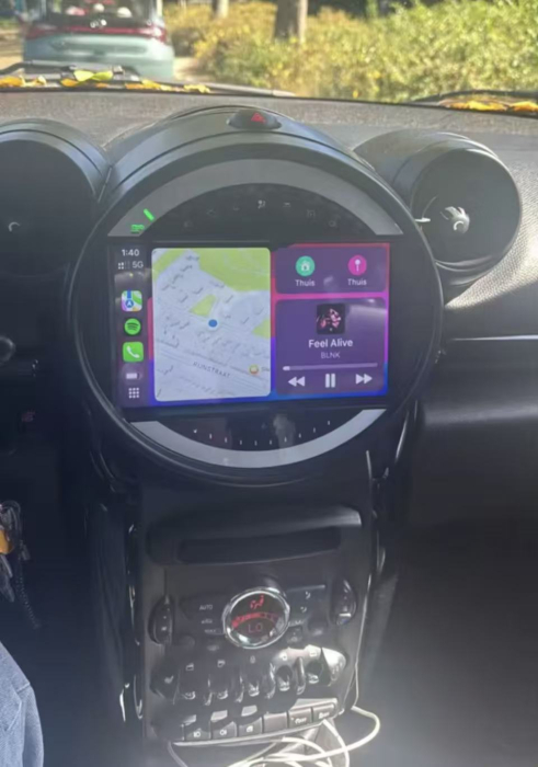 Navigatie Mini Cooper Countryman din 2007-2014,  Android 15, 4GB RAM, Octacore, Slot Sim 4G, DSP, GPS, Wi-FI, Carplay, Android Auto, USB, Bluetooth, Waze, Touchscreen, 9 inch [4]