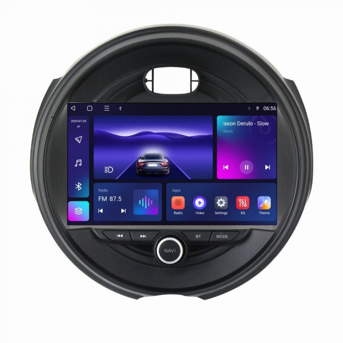Navigatie Mini Cooper din 2014-2020 Android 14 , 4GB RAM , Procesor Quad Core , Wireless Carplay si Android auto , Display HD Touchscreen, Wi-Fi , Bluetooth, USB [1]