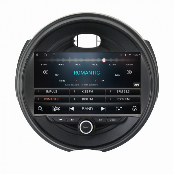 Navigatie Mini Cooper din 2014-2020 Android 14 , 4GB RAM , Procesor Quad Core , Wireless Carplay si Android auto , Display HD Touchscreen, Wi-Fi , Bluetooth, USB [3]
