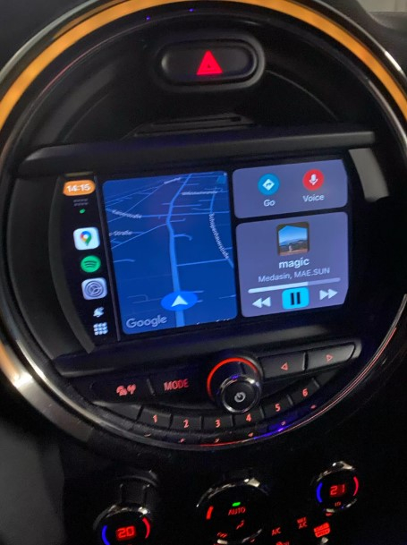 Navigatie Mini Cooper din 2014-2020, Android 14, Wireless Carplay si Android Auto, 2GB RAM si 32GB ROM, Display IPS 9 inch, Camera Marsarier, Internet, Aplicatii, Wi Fi, Usb, Bluetooth [6]