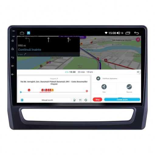 Navigatie Mitsubishi ASX 2020 - 2024 Rezolutie 2K, Display QLED 9.5 inch, 4GB RAM si 64GB ROM, Android, Procesor Octacore, Slot sim 4G, Sunet DSP, Wireless Carplay si Android Auto, Camera Marsa [5]