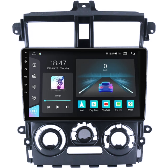 Navigatie Mitsubishi Colt Plus 2007-2012 Rezolutie 2K , 4GB RAM+64GB ROM QLED [1]