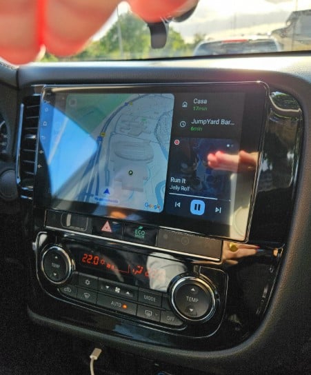 Navigatie Mitsubishi Outlander 3 ( 2013 - 2018 ) , Android 14 , Display 9 inch , 2GB RAM +32 GB ROM , Internet , 4G , Aplicatii , Waze , Wi Fi , Usb , Bluetooth , Mirrorlink [8]