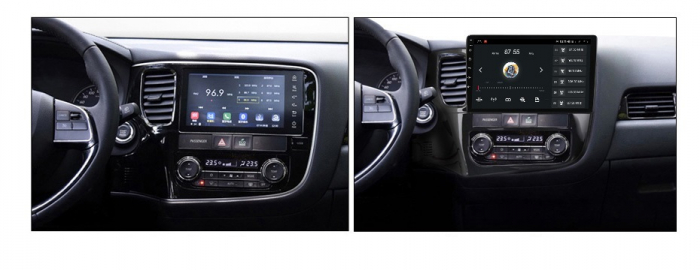 Navigatie Mitsubishi Outlander 3 din 2013-2018, Android 14, Wireless Carplay si Android Auto, 2GB RAM si 32GB ROM, Display IPS 9 inch, Camera Marsarier, Internet, Aplicatii, Wi Fi, Usb, Bluetooth [4]