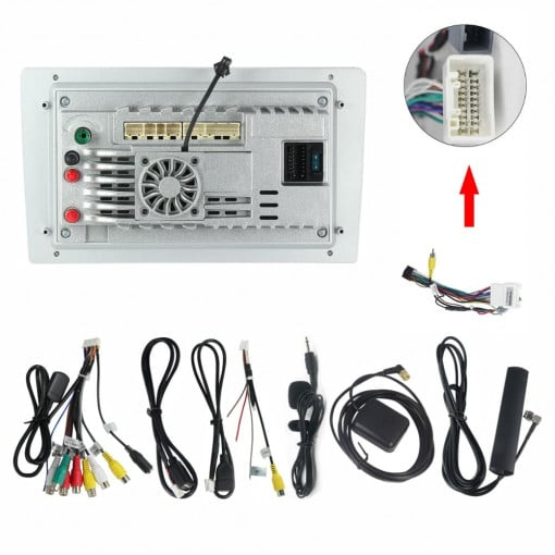 Navigatie Mitsubishi Outlander 4 2020 - 2024 Android 14 ,4GB RAM si 64GB ROM, Ecran QLED 9 inch, Android 14, Procesor Octacore, Slot sim 4G, Sunet DSP, Wireless Carplay si Android Auto [4]