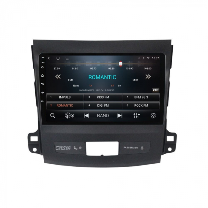 Navigatie Mitsubishi Outlander din 2006-2014 , Android 14 , 4GB RAM , Procesor Quad Core , Wireless Carplay si Android auto , Display HD Touchscreen, Wi-Fi , Bluetooth, USB [3]