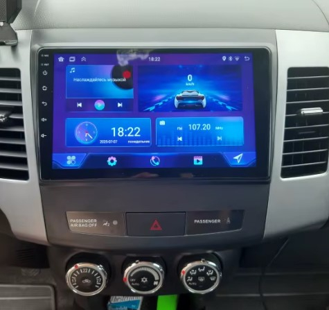 Navigatie Mitsubishi Outlander din 2006-2014, Rezolutie 2K, Ecran QLED 9.5 inch, 8GB RAM si 128GB ROM, Android, Procesor Octacore, Slot sim 4G, Sunet DSP, Wireless Carplay [8]