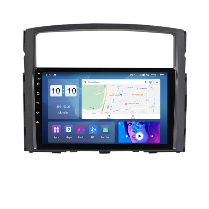 Navigatie Mitsubishi Pajero din 2006-2014 Android 14 , 1GB RAM Carplay [3]