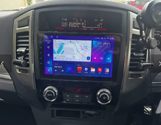Navigatie Mitsubishi Pajero din 2006-2014, Rezolutie 2K, Display QLED 9.5 inch, 4GB RAM si 64GB ROM, Android, Procesor Octacore, Slot sim 4G, Sunet DSP, Wireless Carplay si Android Auto, Camera Marsar [7]
