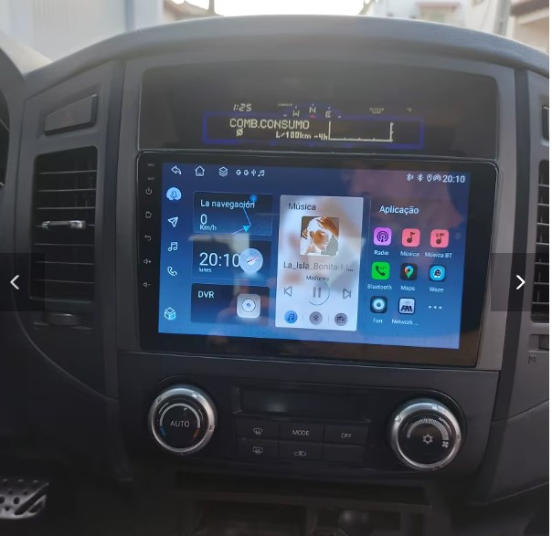 Navigatie Mitsubishi Pajero din 2006-2014, Rezolutie 2K, Ecran QLED 9.5 inch, 8GB RAM si 128GB ROM, Android, Procesor Octacore, Slot sim 4G, Sunet DSP, Wireless Carplay si Android Auto [8]