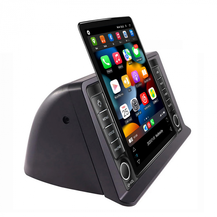 Navigatie Mitsubishi Pajero Montero V31 Cheetah, Display TESLA 9.5 inch, 2GB RAM si 32GB ROM, Wireless Carplay si Android Auto, Procesor Octacore, Slot sim 4G, Sunet DSP, Camera Marsarier, Bluetooth, [3]