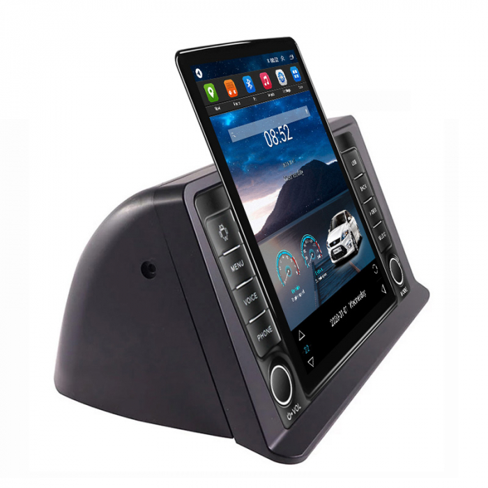 Navigatie Mitsubishi Pajero Montero V31 Cheetah, Ecran TESLA 9.5 inch, 4 GB RAM si 64 GB ROM, Slot Sim 4G, Procesor Octa Core, Carplay integrat, Procesor Sunet Digital DSP, Android, Aplicatii [4]