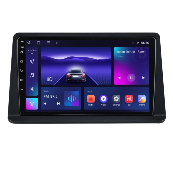 Navigatie Mitsubishi Pajero Montero V31 Cheetah, Rezolutie 2K, Display QLED 9.5 inch, 4GB RAM si 64GB ROM, Android, Procesor Octacore, Slot sim 4G, Sunet DSP, Wireless Carplay si Android Auto, Camera [2]