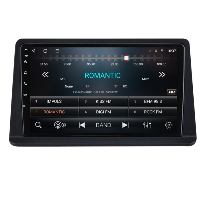 Navigatie Mitsubishi Pajero Montero V31 Cheetah, Rezolutie 2K, Ecran QLED 9.5 inch, 8GB RAM si 128GB ROM, Android, Procesor Octacore, Slot sim 4G, Sunet DSP [2]