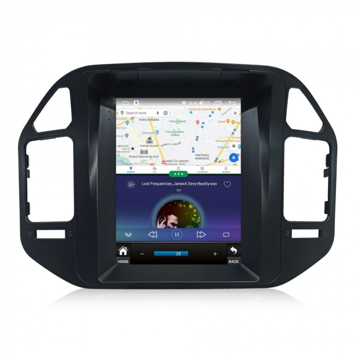 Navigatie Mitsubishi Pajero V73 din 1997 - 2011 Android 14 , 4GB RAM , Procesor Quad Core , Wireless Carplay si Android auto , Display HD Touchscreen, Wi-Fi , Bluetooth, USB [3]