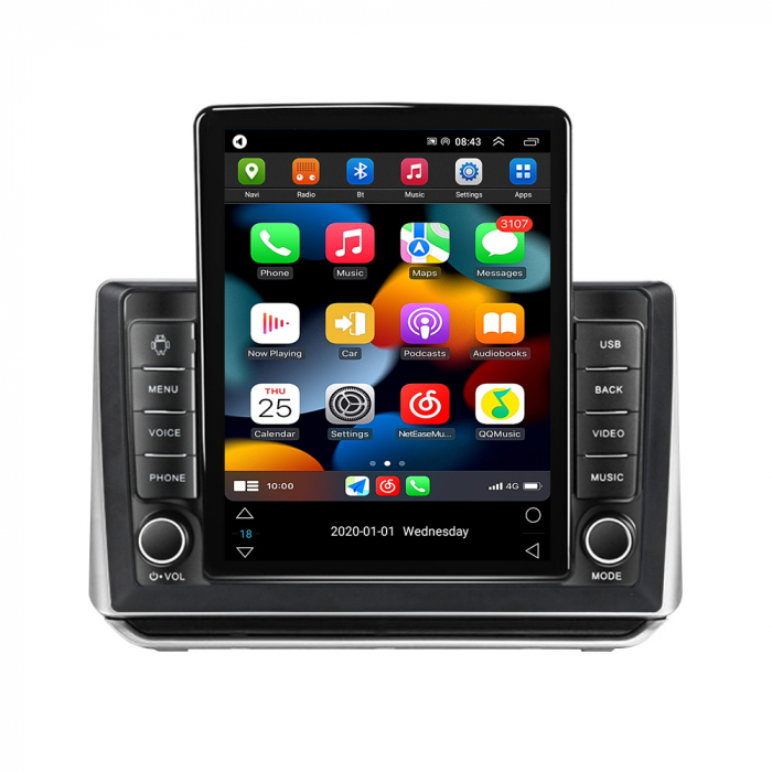 Navigatie Nissan Altima 2018-2020 Ecran TESLA 9.7 inch, 8 GB RAM si 128 GB ROM, Android 15, Slot Sim 4G, Procesor Octa Core, Carplay Wireless si Android auto, Procesor Sunet Digital DSP, Aplic [2]