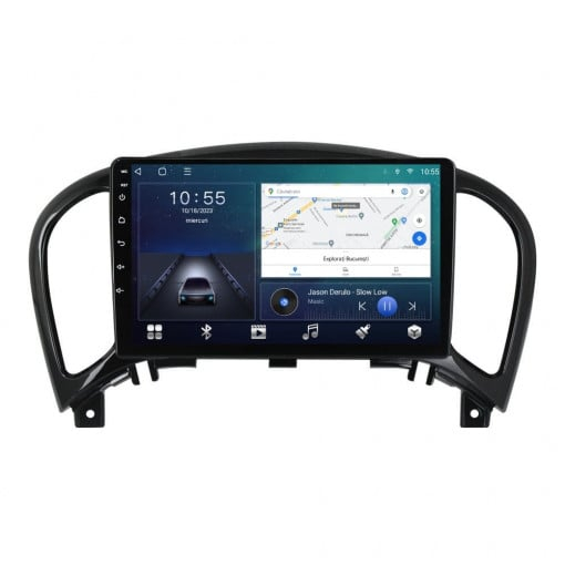 Navigatie Nissan Juke ( 2010 - 2017 ) Android 14 , 4GB RAM , Procesor Quad Core , Wireless Carplay si Android auto , Display HD Touchscreen, Wi-Fi , Bluetooth, USB [2]