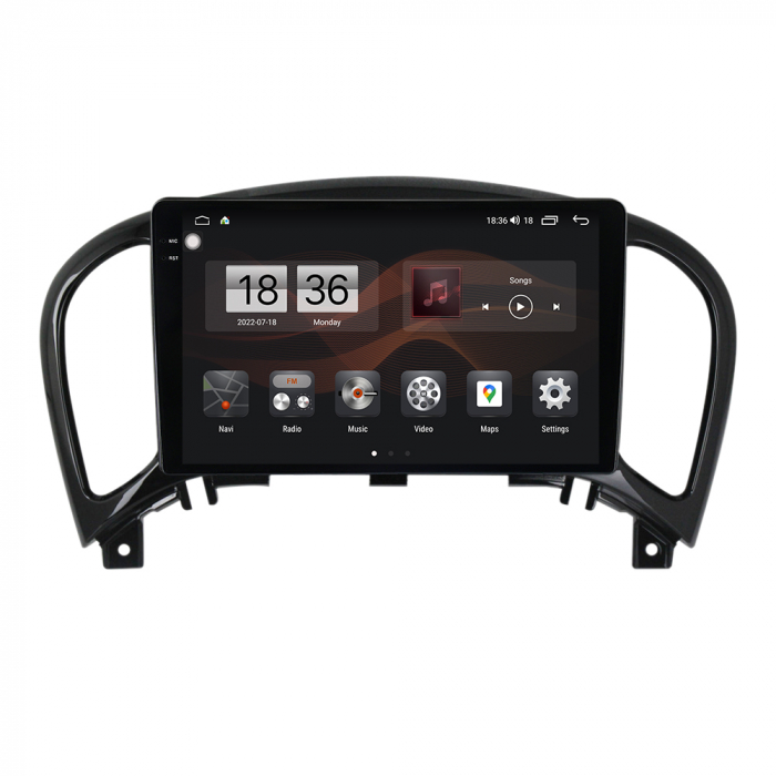 Navigatie Nissan Juke din 2010-2017, Rezolutie 2K, Ecran QLED 9.5 inch, 8GB RAM si 128GB ROM, Android, Procesor Octacore, Slot sim 4G, Sunet DSP, Wireless Carplay si Android Auto [4]