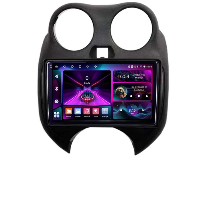Navigatie Nissan March 2010-2013 Rezolutie 2K , 8GB RAM+128GB ROM QLED [4]