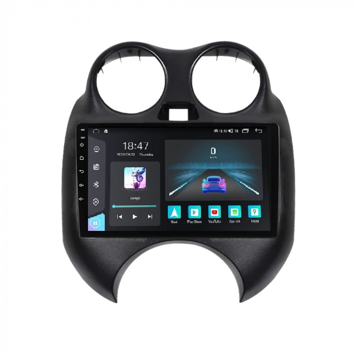 Navigatie Nissan March 2010-2013 Rezolutie 2K , 8GB RAM+128GB ROM QLED [1]
