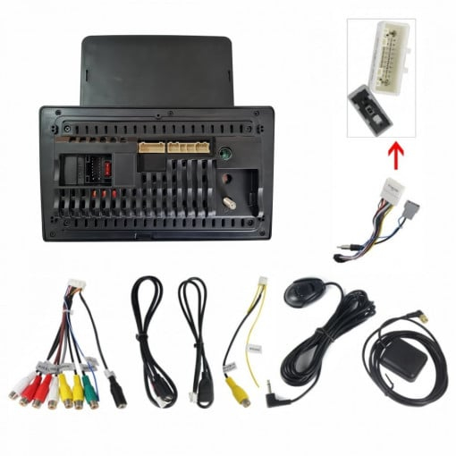 Navigatie Nissan Micra 5 2017 - 2021, Android 14 , 4GB RAM Ecran Tesla 9.7 inch , Procesor Octacore, Slot sim 4G, Sunet DSP, Wireless Carplay si Android Auto [5]