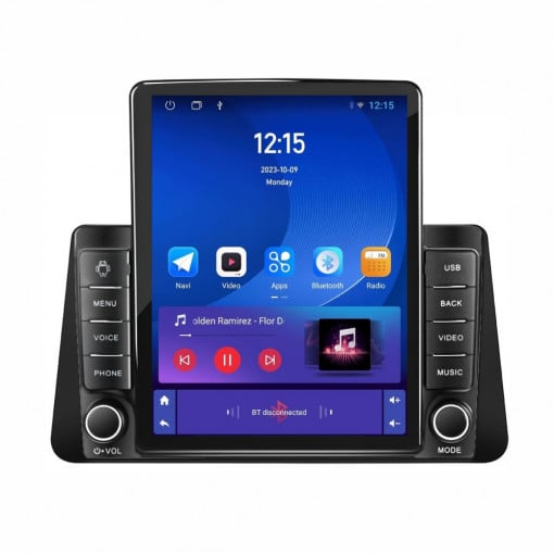Navigatie Nissan Micra 5 2017 - 2021, Android 14 , 4GB RAM Ecran Tesla 9.7 inch , Procesor Octacore, Slot sim 4G, Sunet DSP, Wireless Carplay si Android Auto [1]