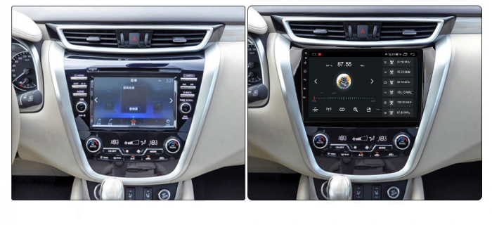 Navigatie Nissan Murano din 2014 - 2021, 8GB RAM si 128GB ROM, Ecran QLED 9 inch, Android 14, Procesor Octacore, Slot sim 4G, Sunet DSP, Wireless Carplay si Android Auto, Camera Marsarier [2]