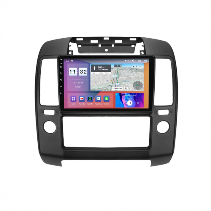Navigatie Nissan Navara 2004 - 2010 Android 14 , 1GB RAM Carplay [2]