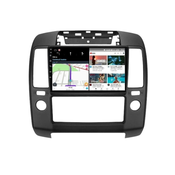 Navigatie Nissan Navara 2004-2010 Android 14 , 2GB RAM QLED Carplay [3]