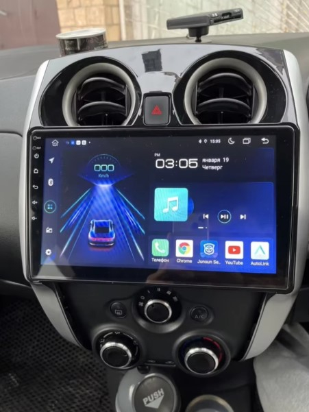 Navigatie Nissan Note 2012-2021 Android 14 , 4GB RAM , Procesor Quad Core , Wireless Carplay si Android auto , Display HD Touchscreen, Wi-Fi , Bluetooth, USB [5]