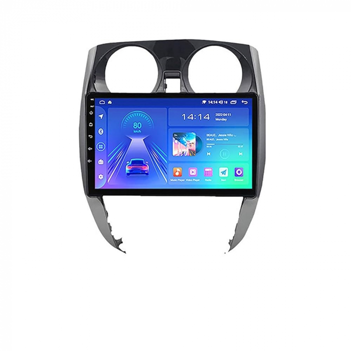 Navigatie Nissan Note 2012-2021 Android 14 , 4GB RAM , Procesor Quad Core , Wireless Carplay si Android auto , Display HD Touchscreen, Wi-Fi , Bluetooth, USB [4]