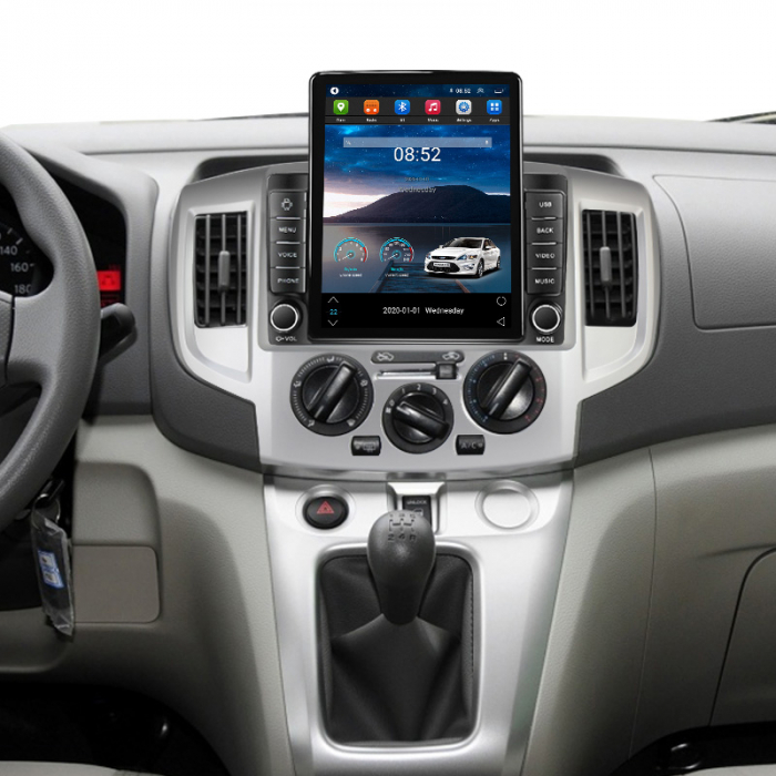 Navigatie Nissan NV200 2011-2018  Ecran TESLA 9.7 inch, 8 GB RAM si 128 GB ROM, Android 15, Slot Sim 4G, Procesor Octa Core, Carplay Wireless si Android auto, Procesor Sunet Digital DSP [4]