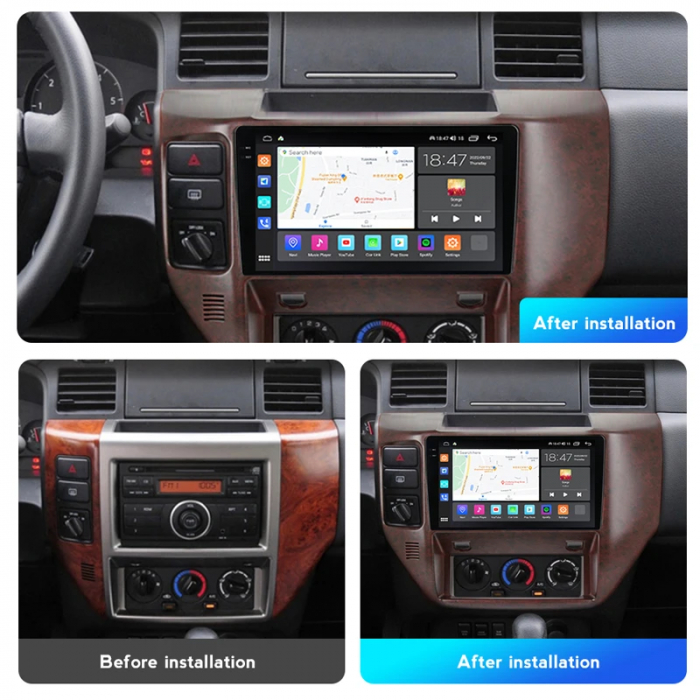 Navigatie Nissan Patrol 2004-2021 Rezolutie 2K , 8GB RAM+128GB ROM QLED [7]