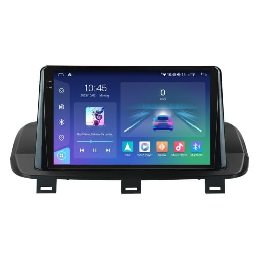 Navigatie Nissan Qashqai 2021 - 2024 Rezolutie 2K, Ecran QLED 9.5 inch, 8GB RAM si 128GB ROM, Android, Procesor Octacore, Slot sim 4G, Sunet DSP, Wireless Carplay [1]