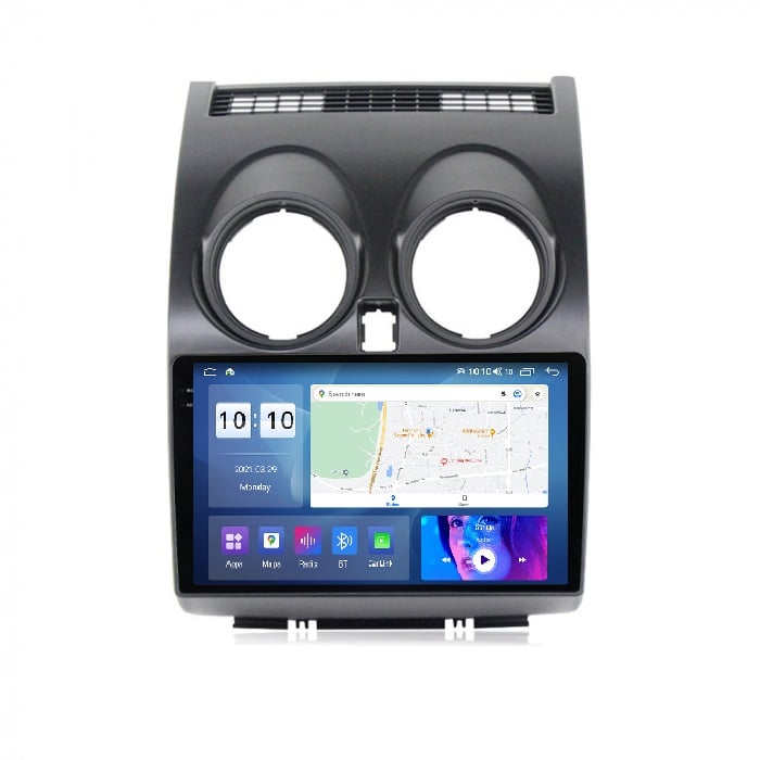 Navigatie Nissan Qashqai J10 din 2006 - 2013, 8GB RAM si 128GB ROM, Ecran QLED 9 inch, Android 14, Procesor Octacore, Slot sim 4G, Sunet DSP, Wireless Carplay si Android Auto, Camera Marsarier [1]