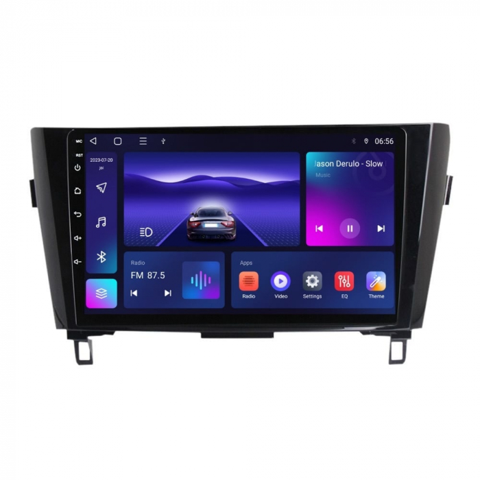 Navigatie Nissan Qashqai Xtrail din 2013-2018 Android 14 , 4GB RAM , Procesor Quad Core , Wireless Carplay si Android auto , Display HD Touchscreen, Wi-Fi , Bluetooth, USB [1]