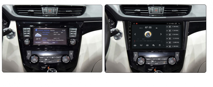 Navigatie Nissan Qashqai Xtrail din 2013-2018,Android 14 , 4GB RAM, Octacore, Slot Sim 4G, DSP, GPS, Wi-FI, Carplay, Android Auto, USB, Bluetooth, Waze, Touchscreen, 9 inch [4]