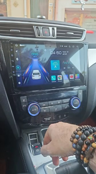 Navigatie Nissan Qashqai Xtrail din 2013-2018, Rezolutie 2K, Display QLED 9.5 inch, 4GB RAM si 64GB ROM, Android, Procesor Octacore, Slot sim 4G, Sunet DSP, Wireless Carplay si Android Auto, Camera Ma [8]