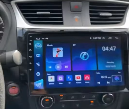 Navigatie Nissan Sylphy 2012 - 2018 Android 14 , 4GB RAM , Procesor Quad Core , Wireless Carplay si Android auto , Display HD Touchscreen, Wi-Fi , Bluetooth, USB [9]
