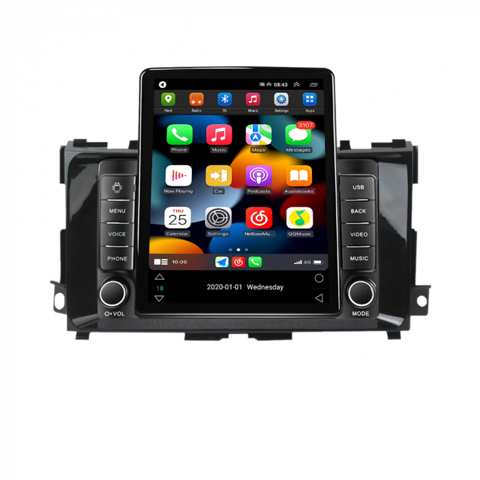 Navigatie Nissan Teana 2013-2018 Ecran TESLA 9.7 inch, 8 GB RAM si 128 GB ROM, Android 15, Slot Sim 4G, Procesor Octa Core, Carplay Wireless si Android auto, Procesor Sunet Digital DSP [2]