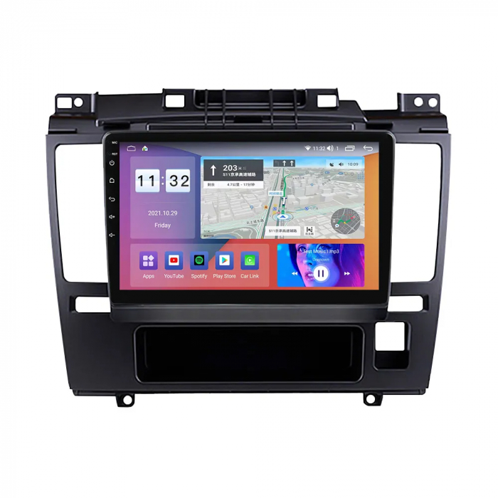 Navigatie Nissan Tiida 2005-2010 V2 Android 14 , 2GB RAM QLED Carplay [3]